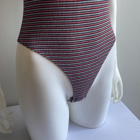 Striped Garage Bodysuit Medium - Picture 3 of 6